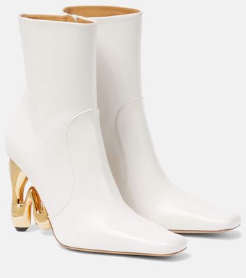 JW Anderson Bubble leather ankle boots