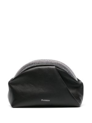 JW Anderson Bumper leather clutch bag - Black