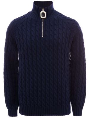 JW Anderson cable-knit jumper - Blue