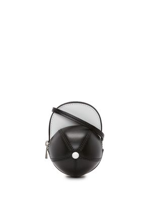 JW Anderson cap leather mini bag - Black