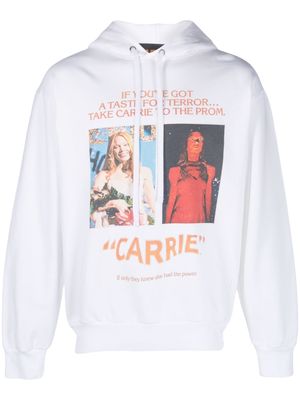 JW Anderson Carrie graphic-print hoodie - White