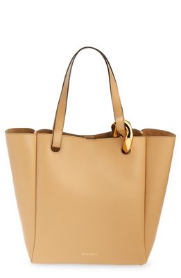 JW Anderson Chain Link Leather Tote in Champagne