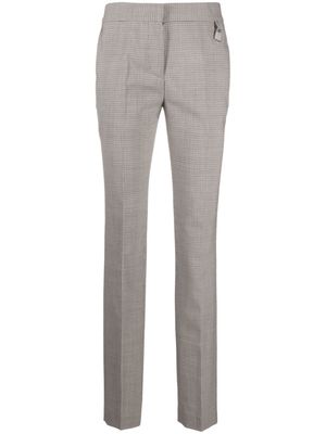 JW Anderson checked straight-leg trousers - White
