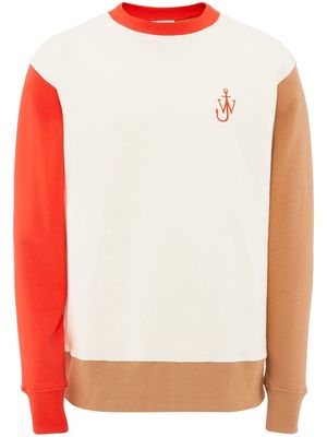 JW Anderson colour-block sweatshirt - White