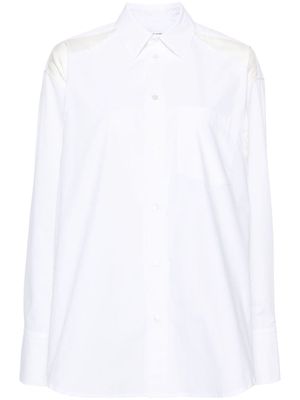 JW Anderson contrasting-panels shirt - White