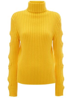 JW Anderson cut-out detail jumper - Yellow