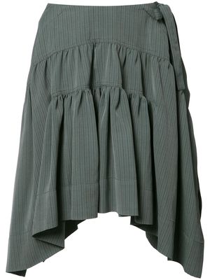 JW Anderson Drape mini skirt - Grey