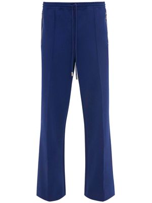 JW Anderson flared track pants - Blue