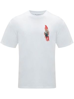 JW Anderson Gnome-print cotton T-shirt - White