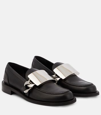 JW Anderson Gourmet Chain leather loafers