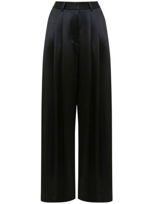 JW Anderson high-rise wide-leg trousers - Black