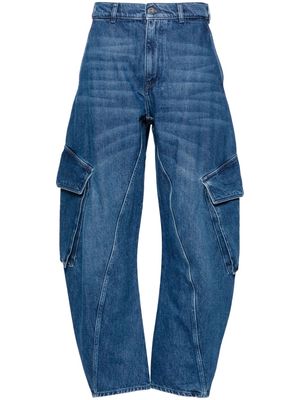 JW Anderson high-waisted wide-leg jeans - Blue
