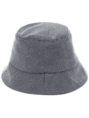 JW Anderson Hotfix denim bucket hat - Blue