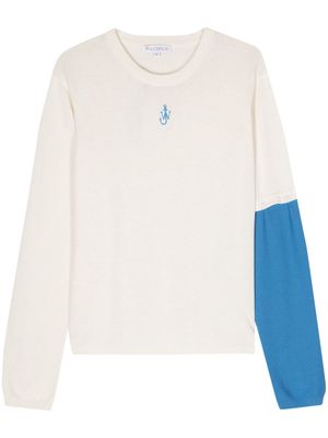 JW Anderson JW embroidered jumper - White