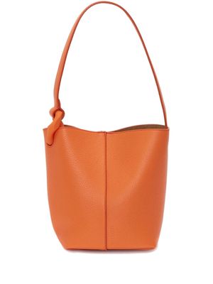 JW Anderson JWA Corner leather bucket bag - Orange