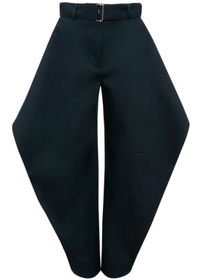 JW Anderson Kite cotton straight trousers - Blue