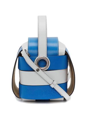 JW Anderson Knot leather crossbody bag - Blue