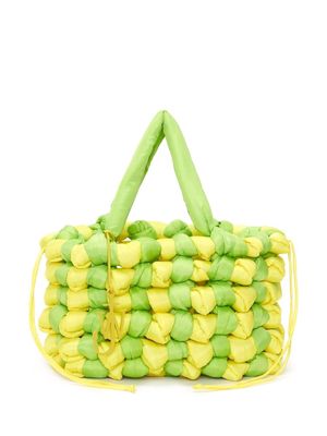 JW Anderson knotted bucket bag - Green