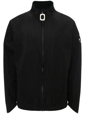 JW Anderson logo-print zip-up jacket - Black