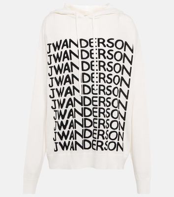JW Anderson Logo wool hoodie