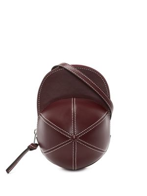 JW Anderson medium Cap leather crossbody bag - Brown