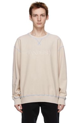 JW Anderson Off-White Inside-Out Contrast Sweatshirt
