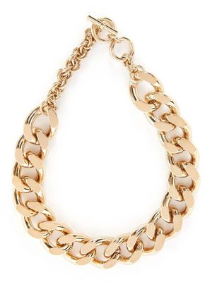 JW Anderson oversized chain-link necklace - Gold