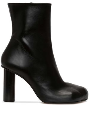 JW Anderson Paw leather ankle boots - Black