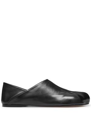 JW Anderson Paw leather loafers - Black