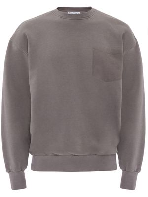 JW Anderson pocket detail sweatshirt - Grey
