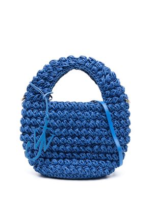 JW Anderson Popcorn Basket tote bag - Blue