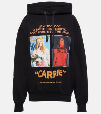 JW Anderson Printed cotton jersey hoodie