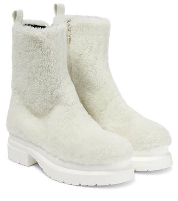 JW Anderson Shearling ankle boots