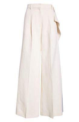 JW Anderson SIDE PANEL TROUSERS in Cream