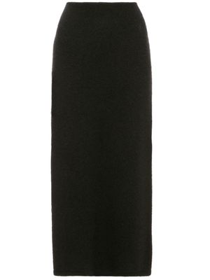 JW Anderson side-slit tube skirt - Black