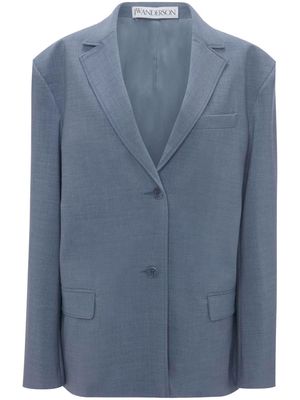 JW Anderson single-breasted tailored blazer - Blue