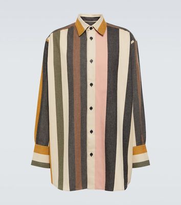 JW Anderson Striped cotton shirt
