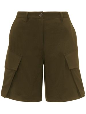 JW Anderson tailored wool cargo shorts - Green