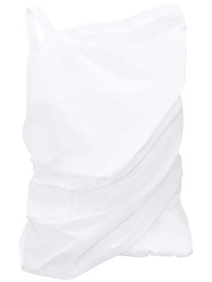 JW Anderson Twisted cotton vest top - White