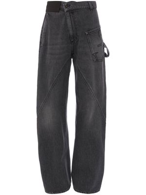 JW Anderson twisted workwear jeans - Grey