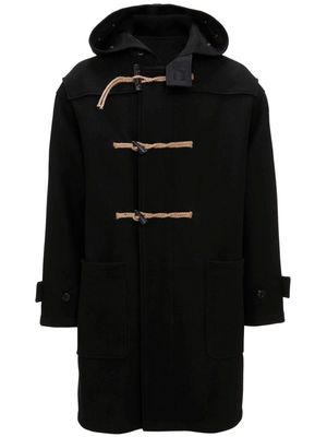JW Anderson x A.P.C. Colin hooded duffle coat - Black