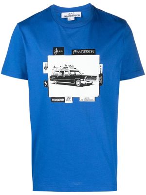 JW Anderson x A.P.C. cotton T-shirt - Blue