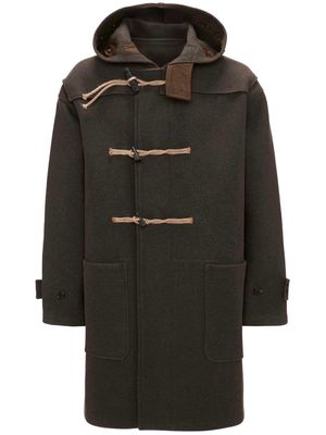 JW Anderson x A.P.C. hooded duffle coat - Brown