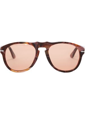 JW Anderson x Persol pilot-frame sunglasses - Pink