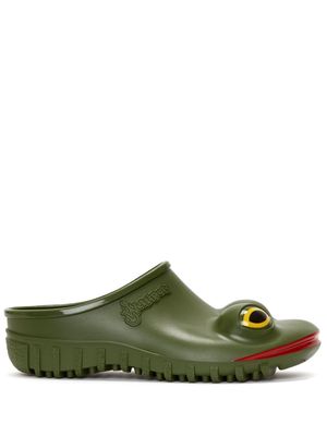 JW Anderson x Wellipets Frog round-toe clogs - Green