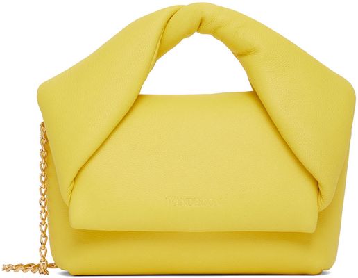 JW Anderson Yellow Nano Twister Shoulder Bag