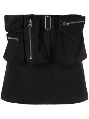 JW Anderson zip-detail miniskirt - Black