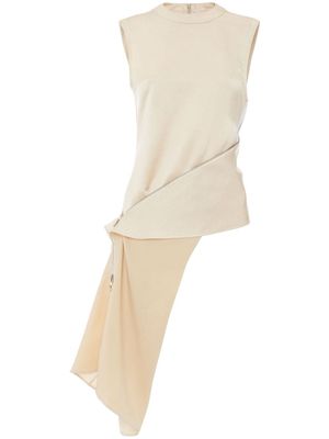 JW Anderson zip-detail sleeveless top - White
