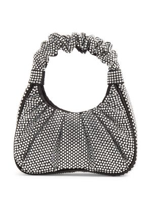 JW Pei Gabbi crystal-embellished shoulder bag - Black