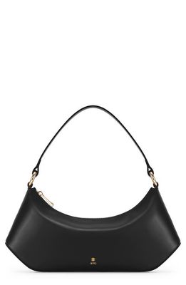 JW PEI Lily Faux Leather Shoulder Bag in Black